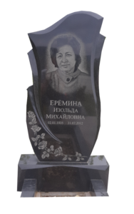 Гранитный памятник в Геленджике в форме тюльпана