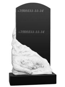 Резные памятники с профессиональной символикой